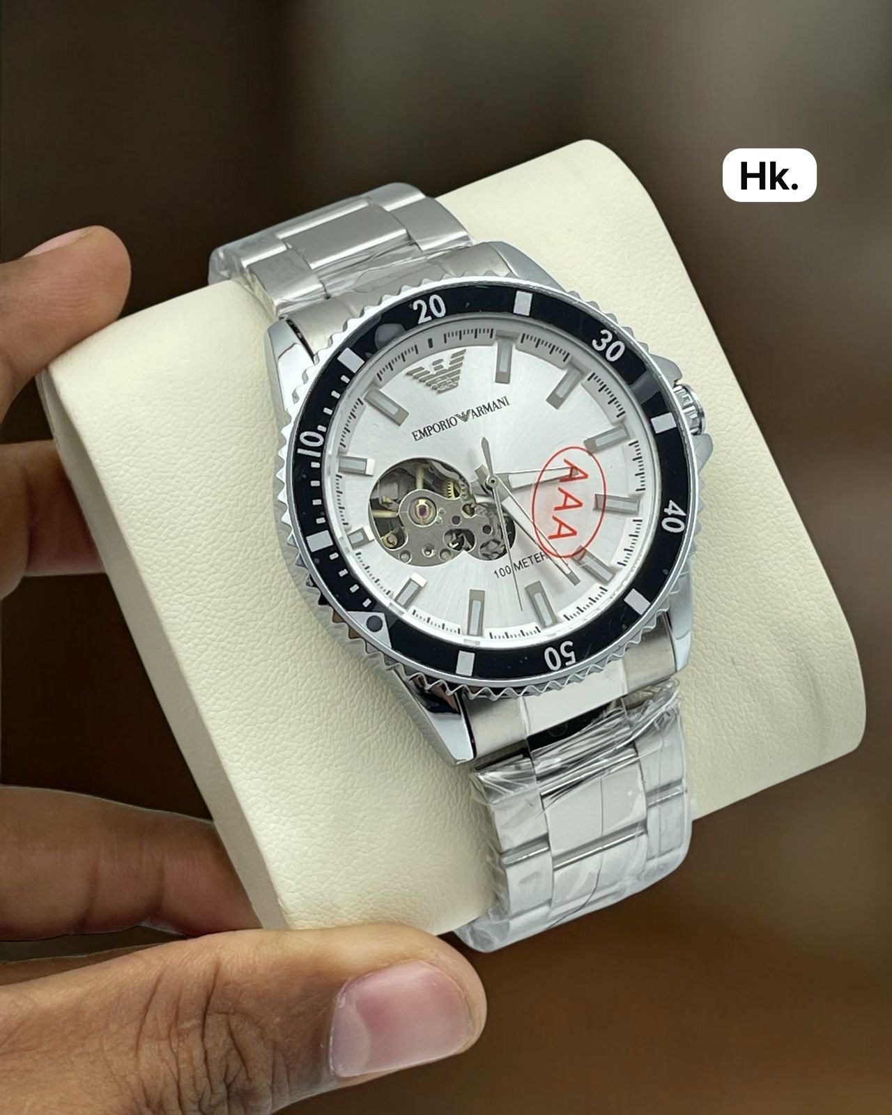 Emporio Armani Skeleton Dial Automatic Series