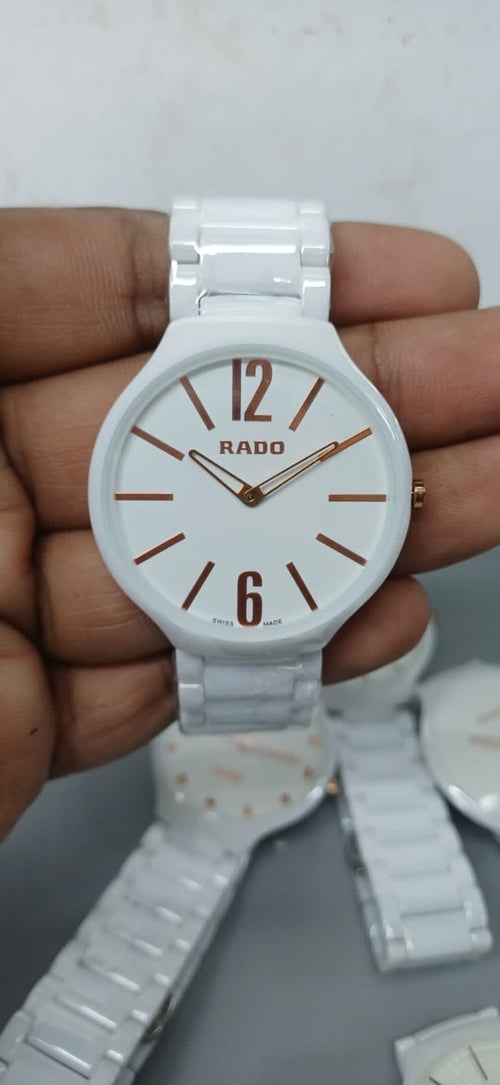 Rado true Round thinline White Ceramic