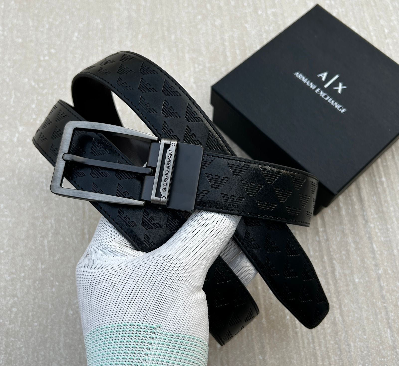 Armani Exchange Reversible Belt