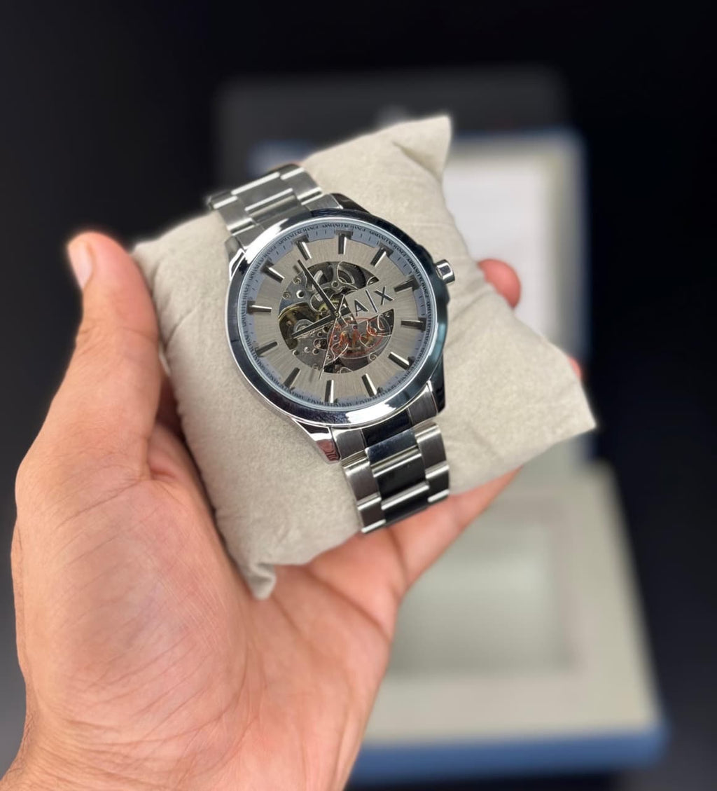 Armani Exchange Skeleton Dial Edition