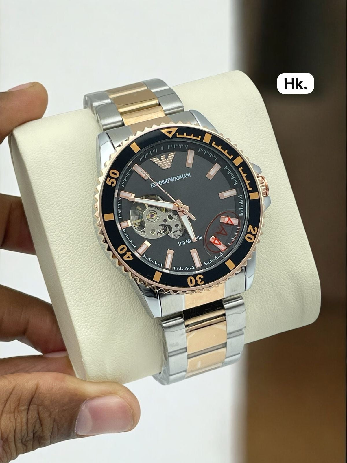 Emporio Armani Skeleton Dial Automatic Series