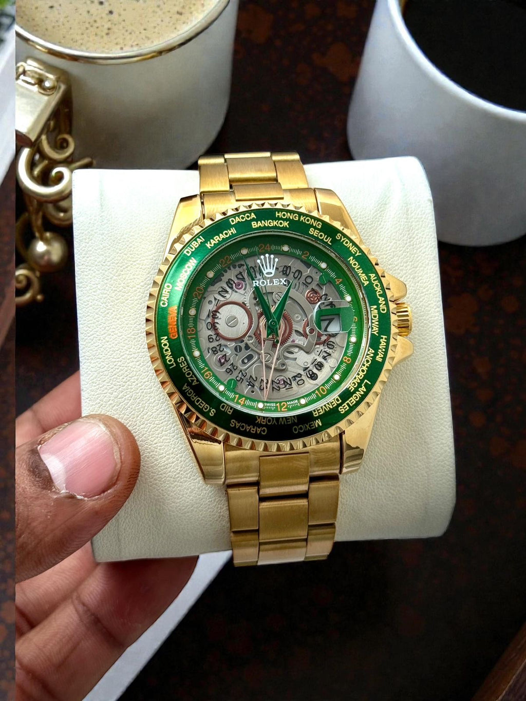 Rolex World Time Skeleton