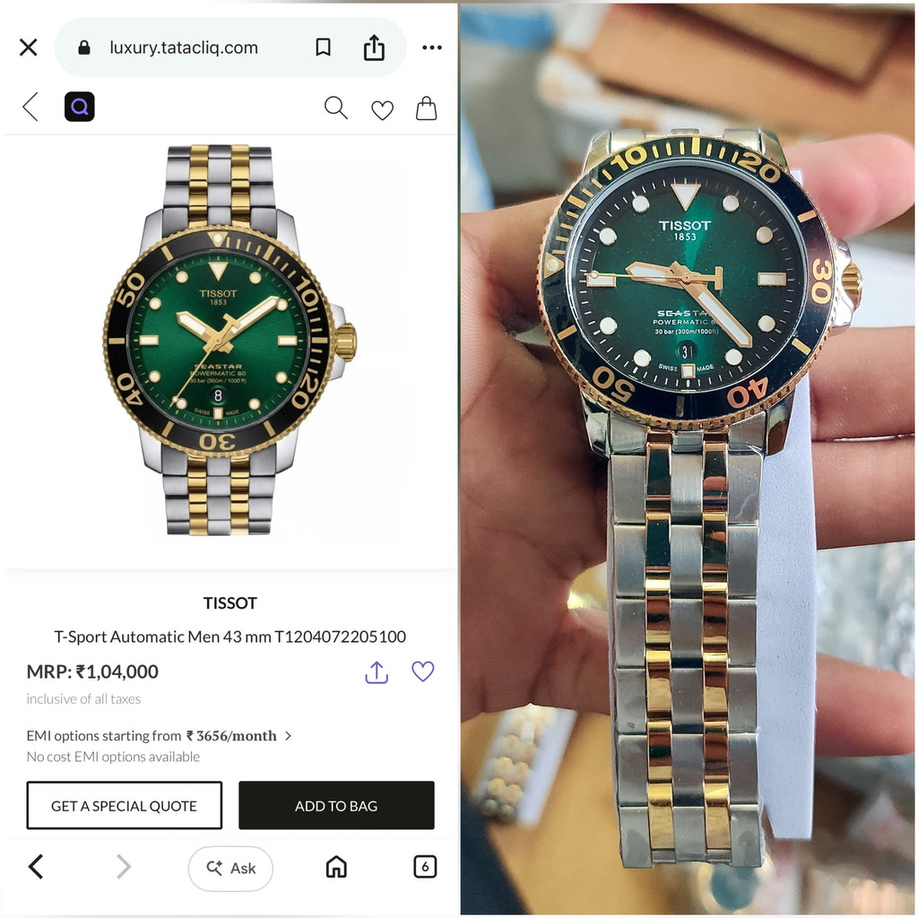 Tissot Seastar Powermatic 80
