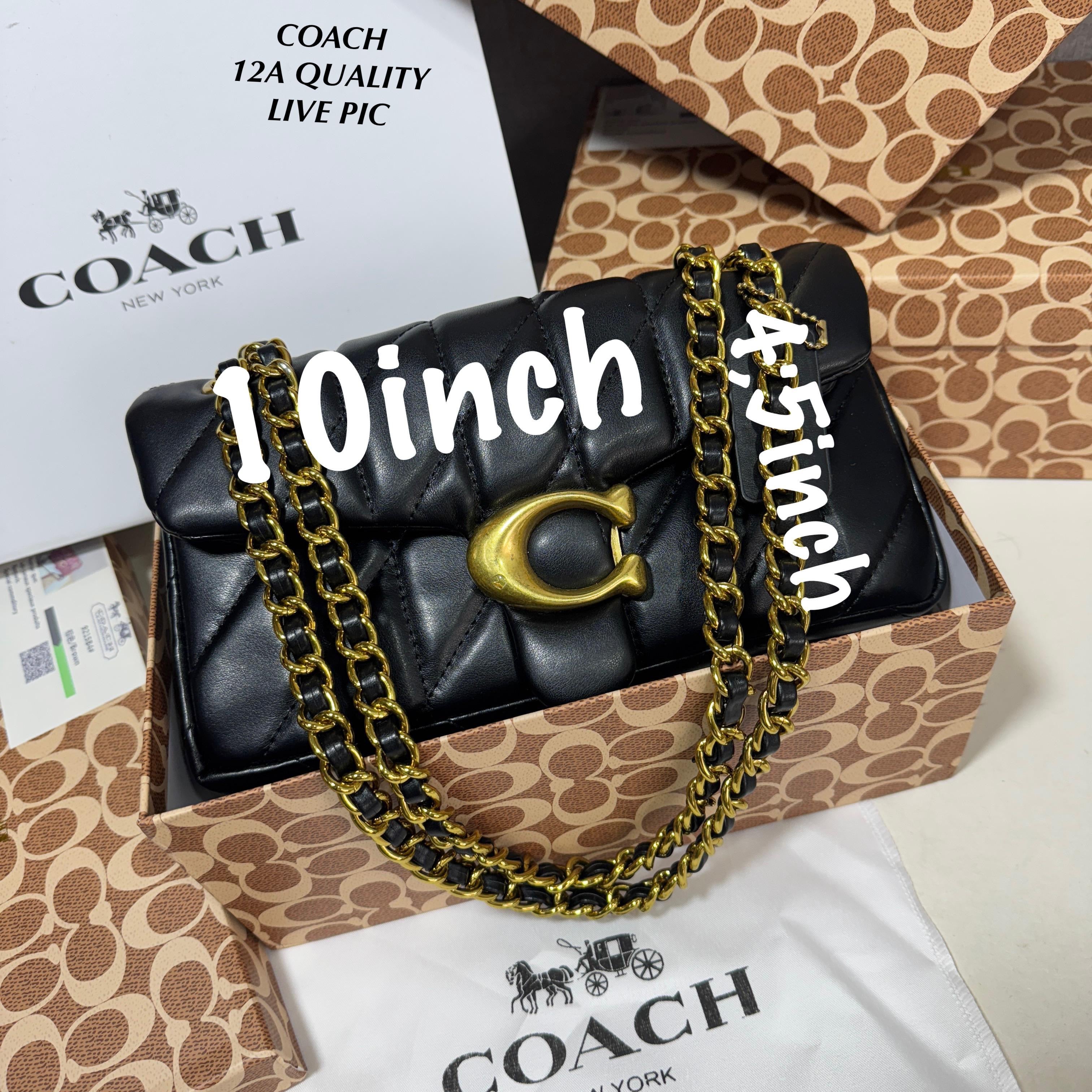 Coach Quilted Tabby Shoulder Bag