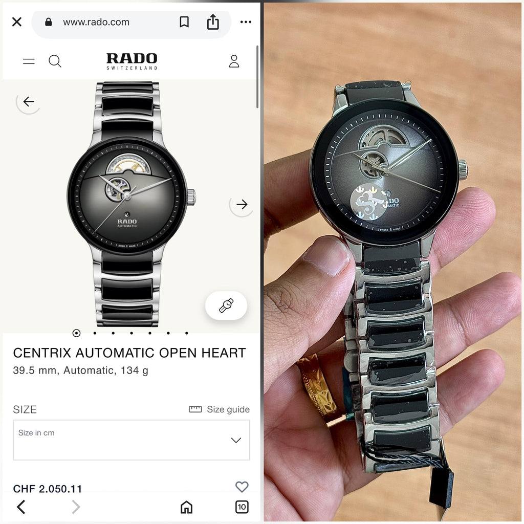 Rado Centrix Automatic Open Heart Collection