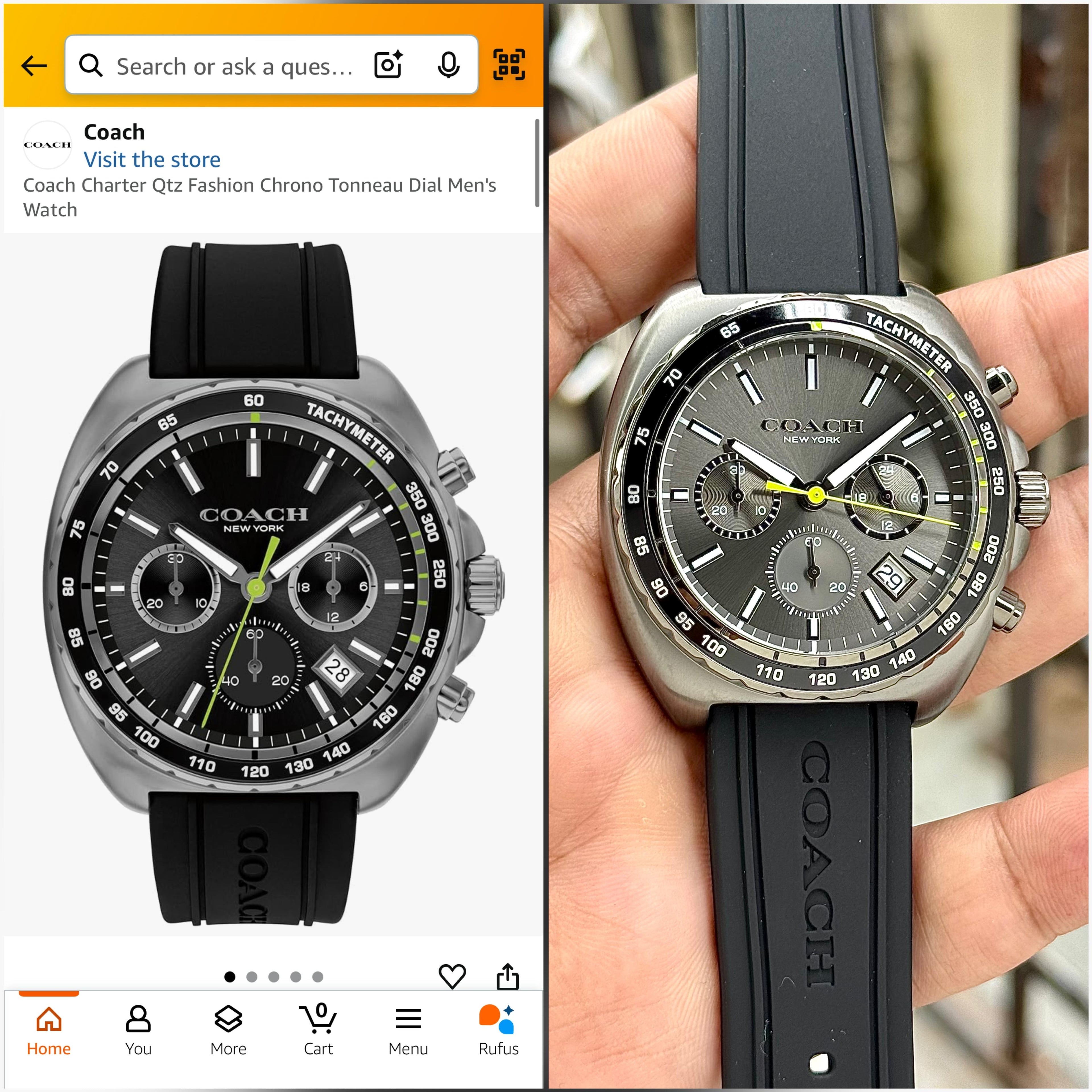 Coach Charter Chronograph