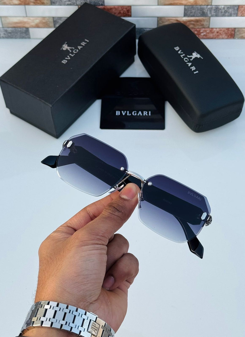 Bvlgari Unisex Sunglasses