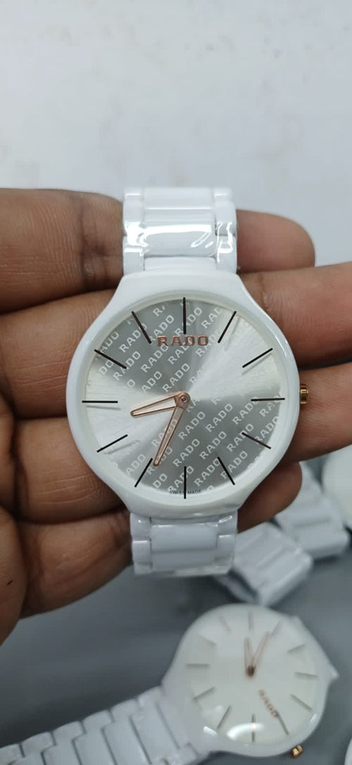 Rado true Round thinline White Ceramic