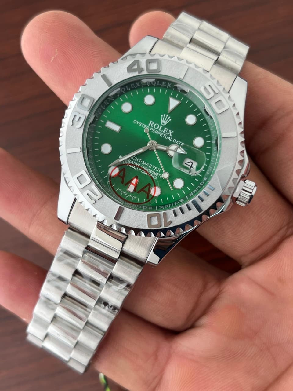 Rolex GMT II Ever gold silver
