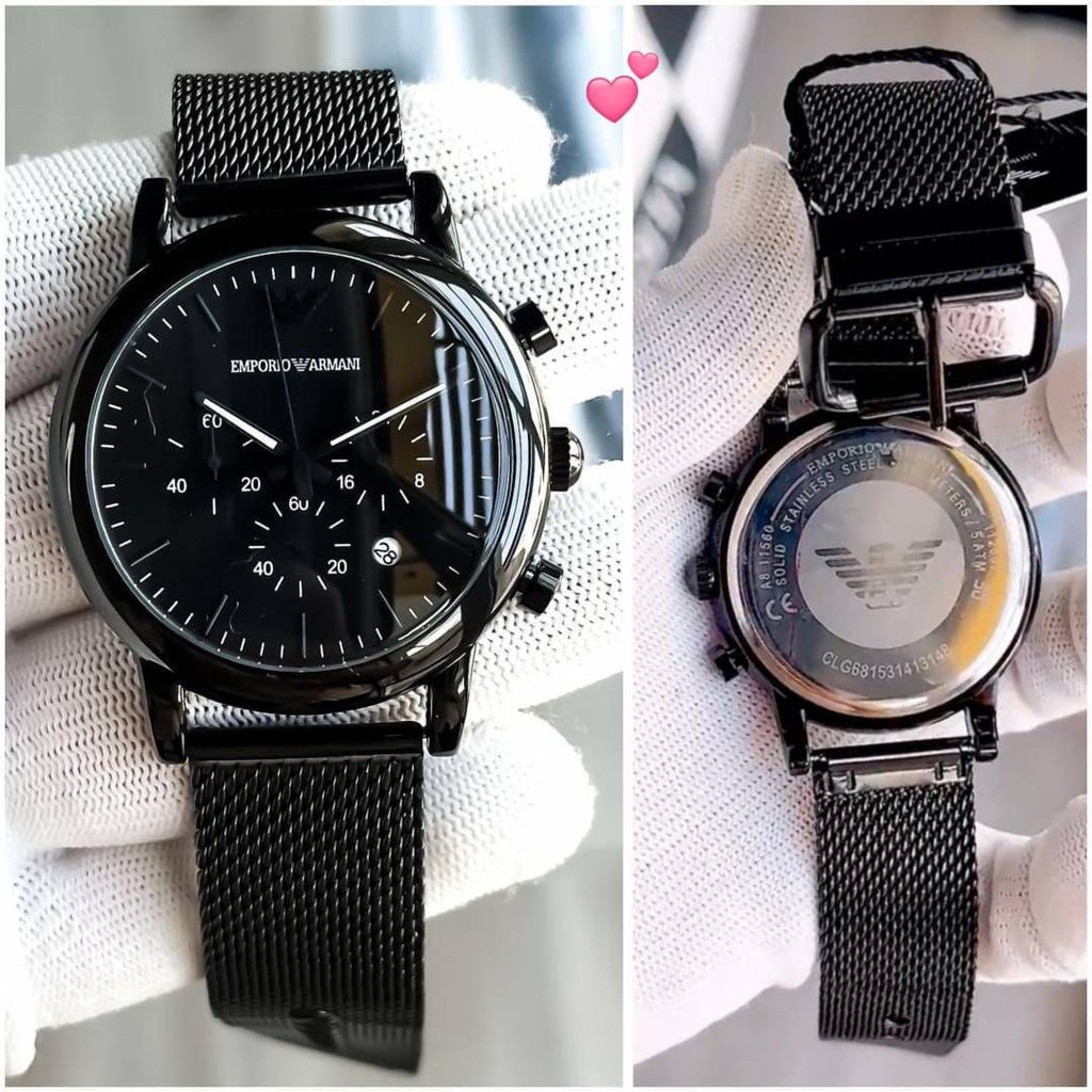 Emporio Armani Silver Luigi Collection