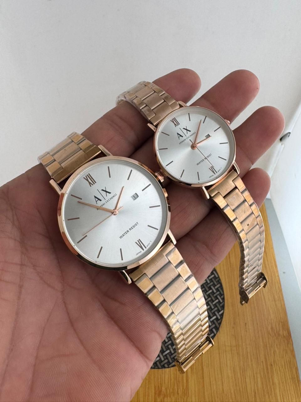 Armani Exchange Couple Watch