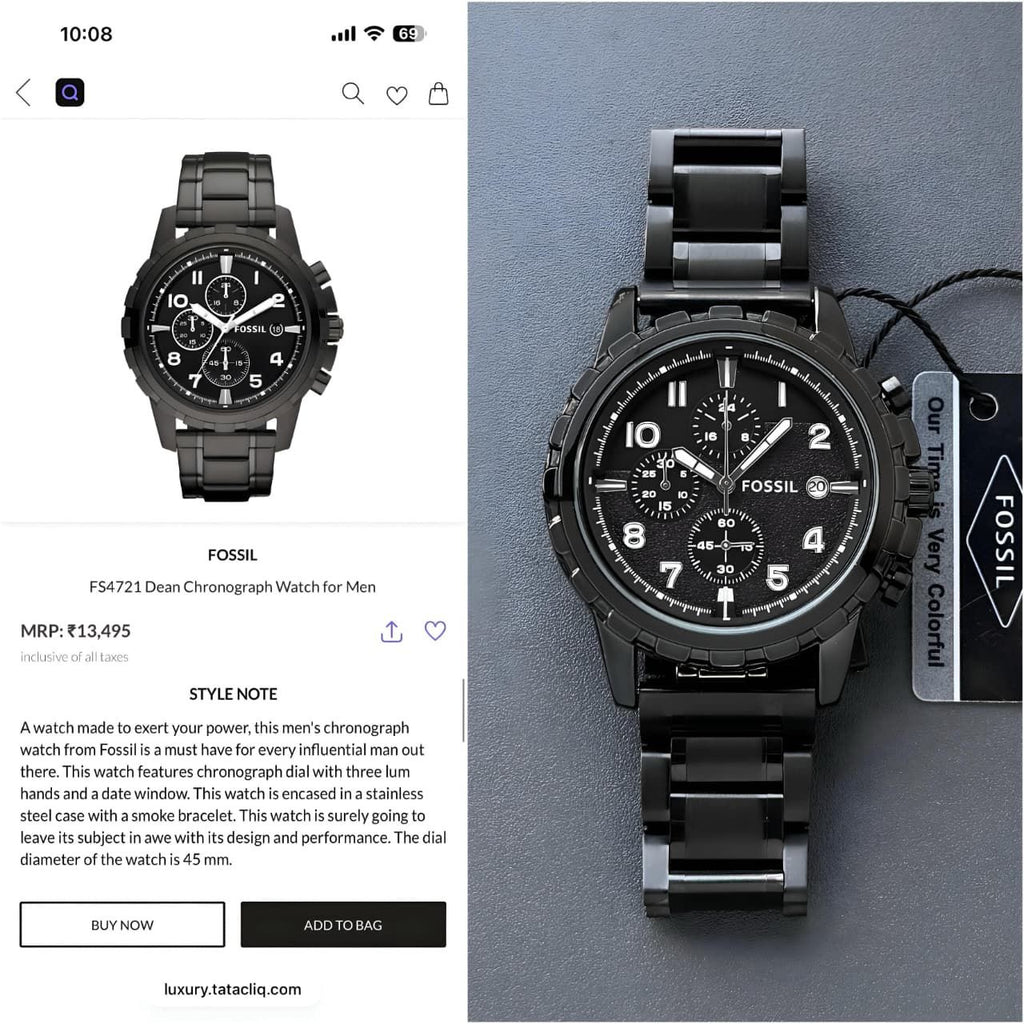 Fossil Dean Chronograph