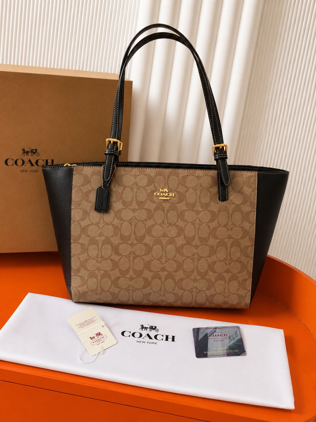 Coach Signature Tote
