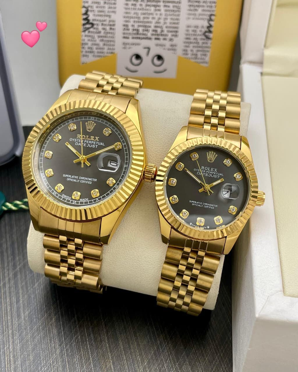 Rolex Datejust Couple Watch