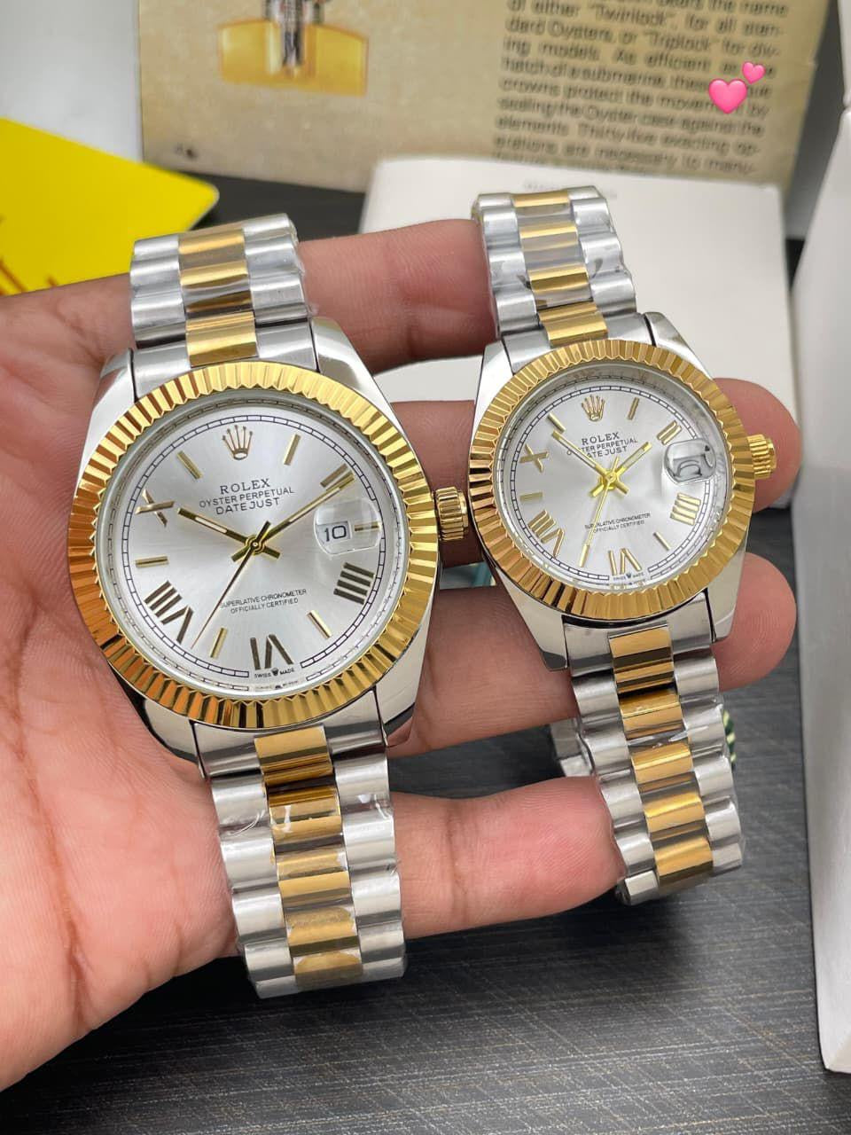 Rolex Datejust Couple Watch