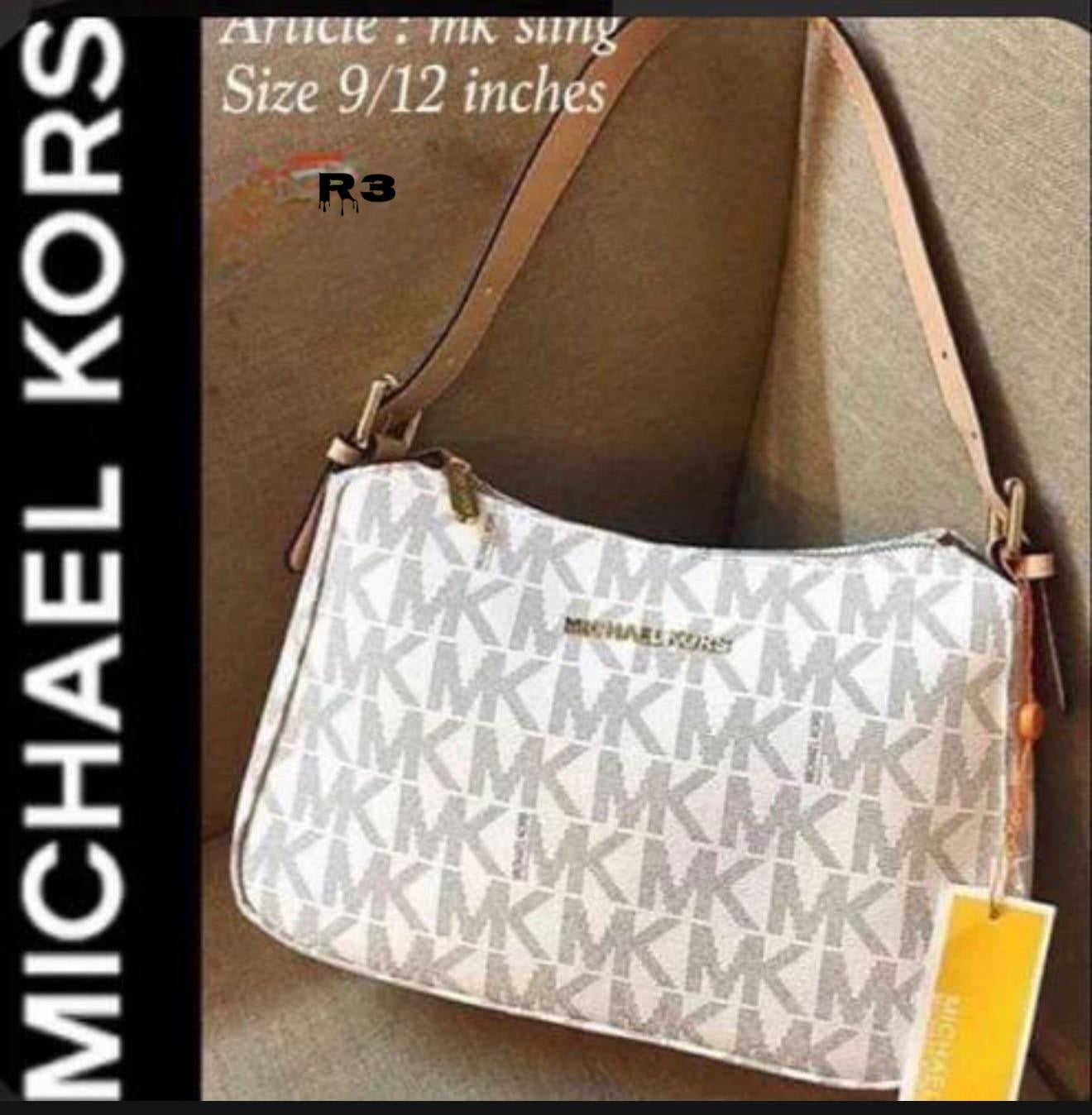 Michael Kors Big Font MK Sling Bag