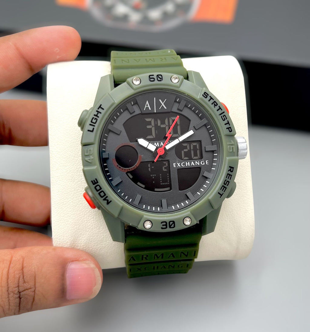 Armani Exchange Digital Analog