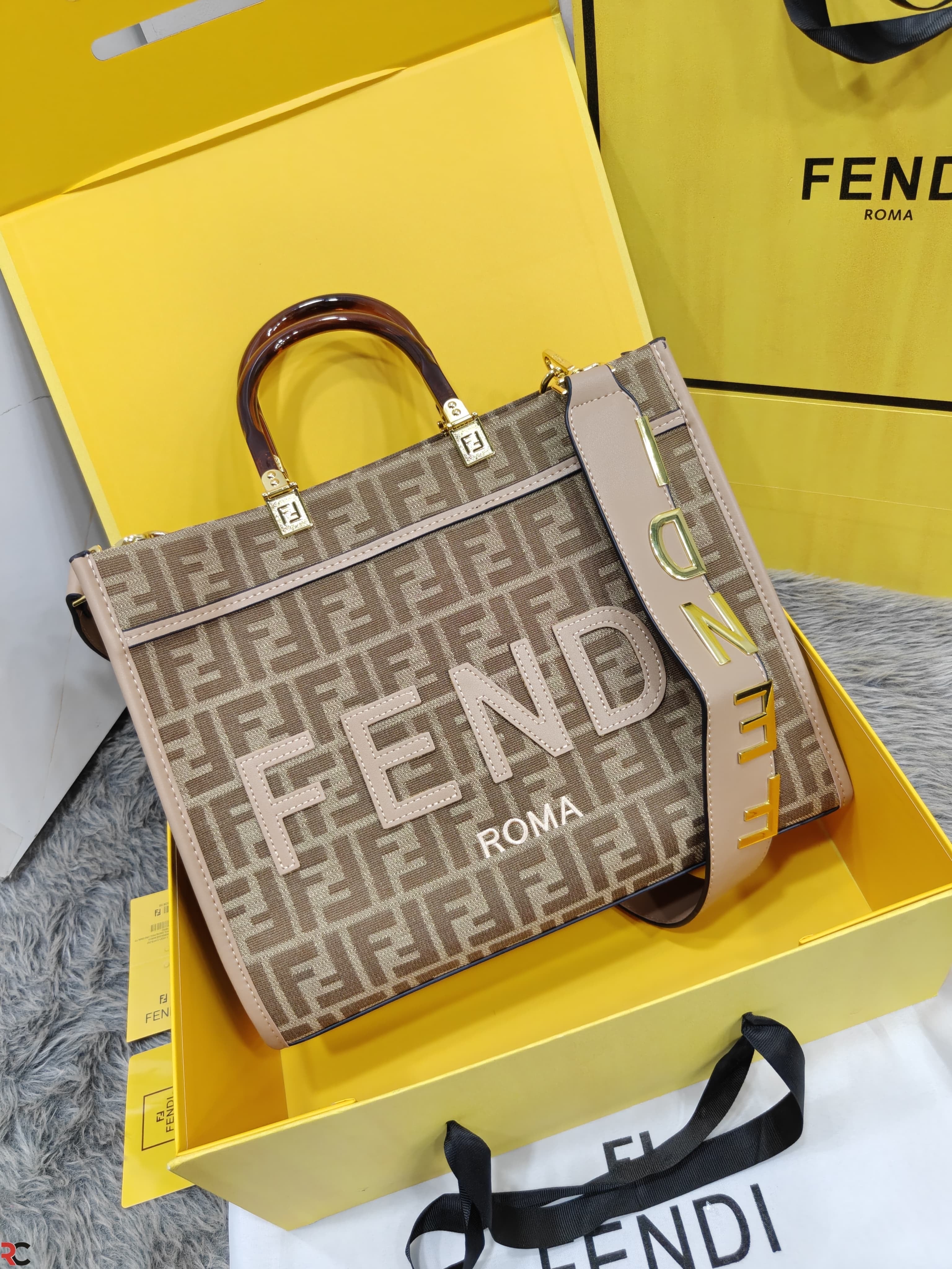 Fendi Large Sunshine Tote Bag