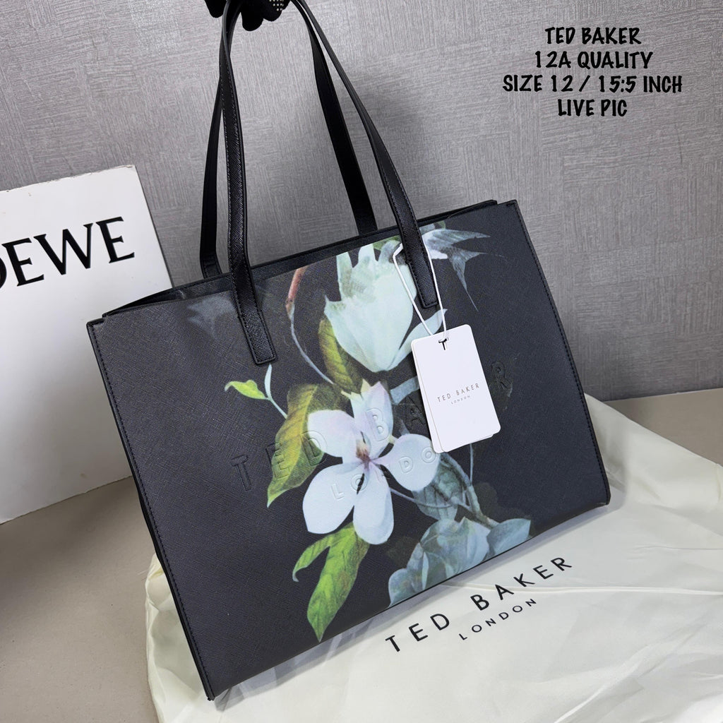 Ted Baker Floral Print Tote Bag