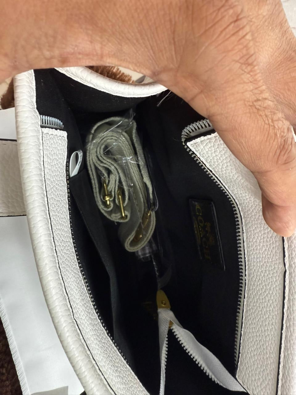 Coach Furry Mini Tote Bag