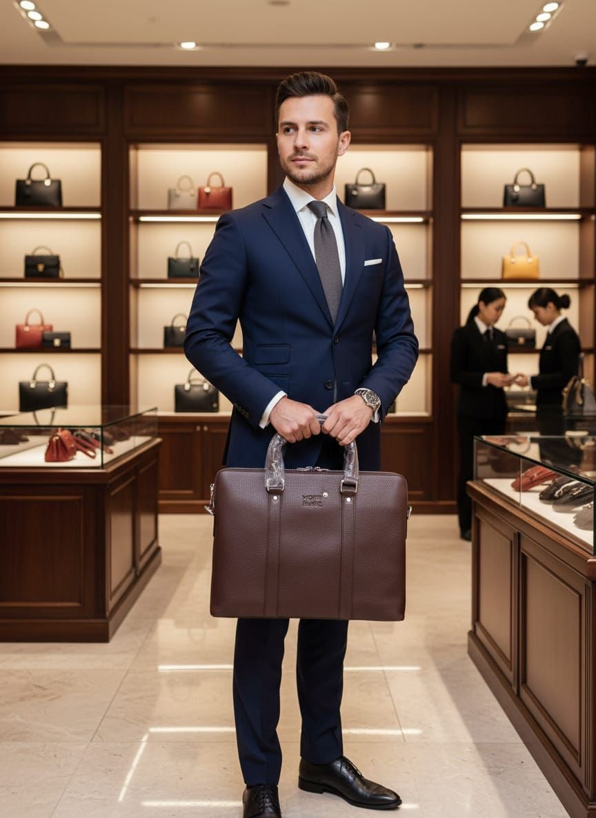 Mont Blanc Laptop Bag