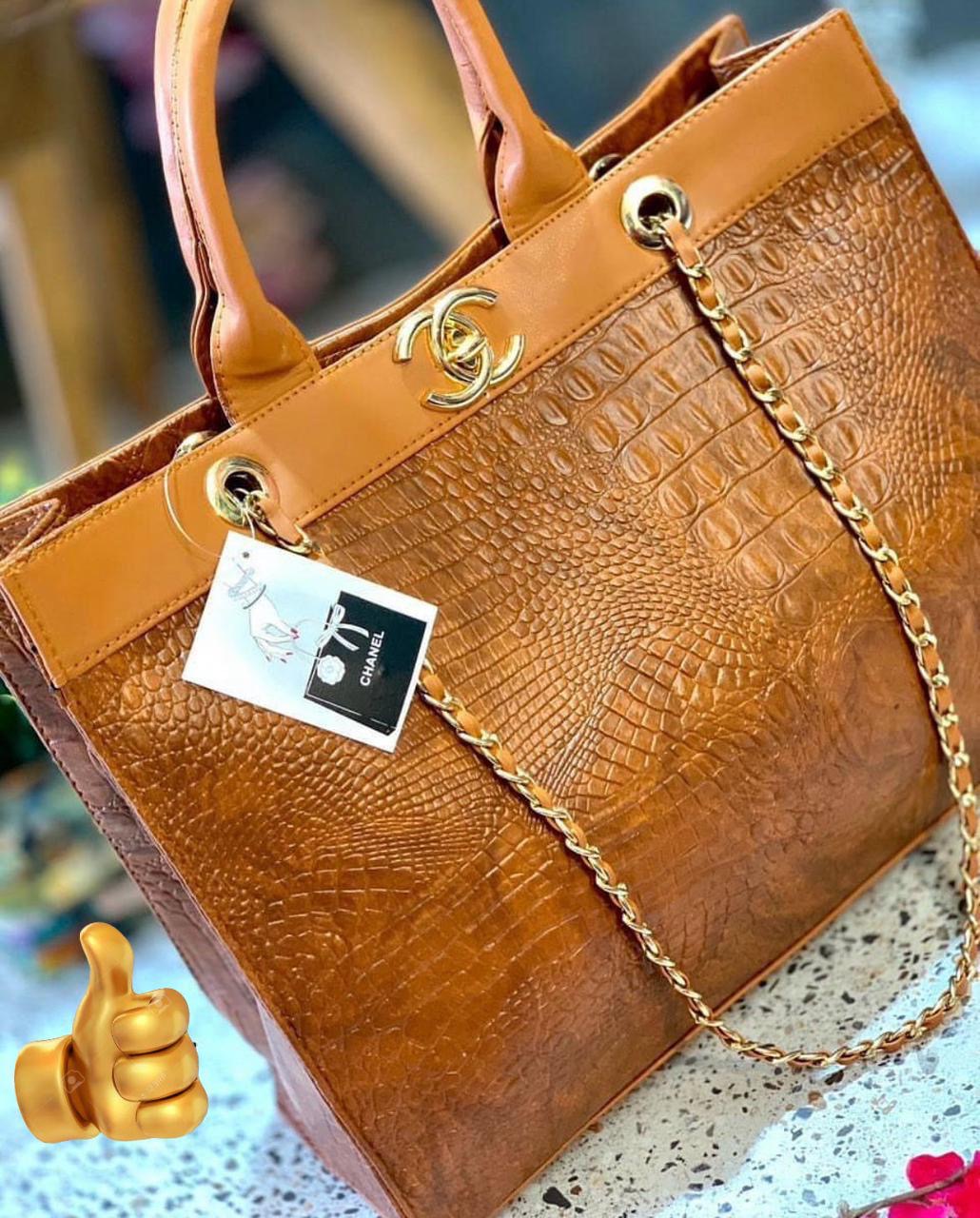 Chanel Croco Tote Bag