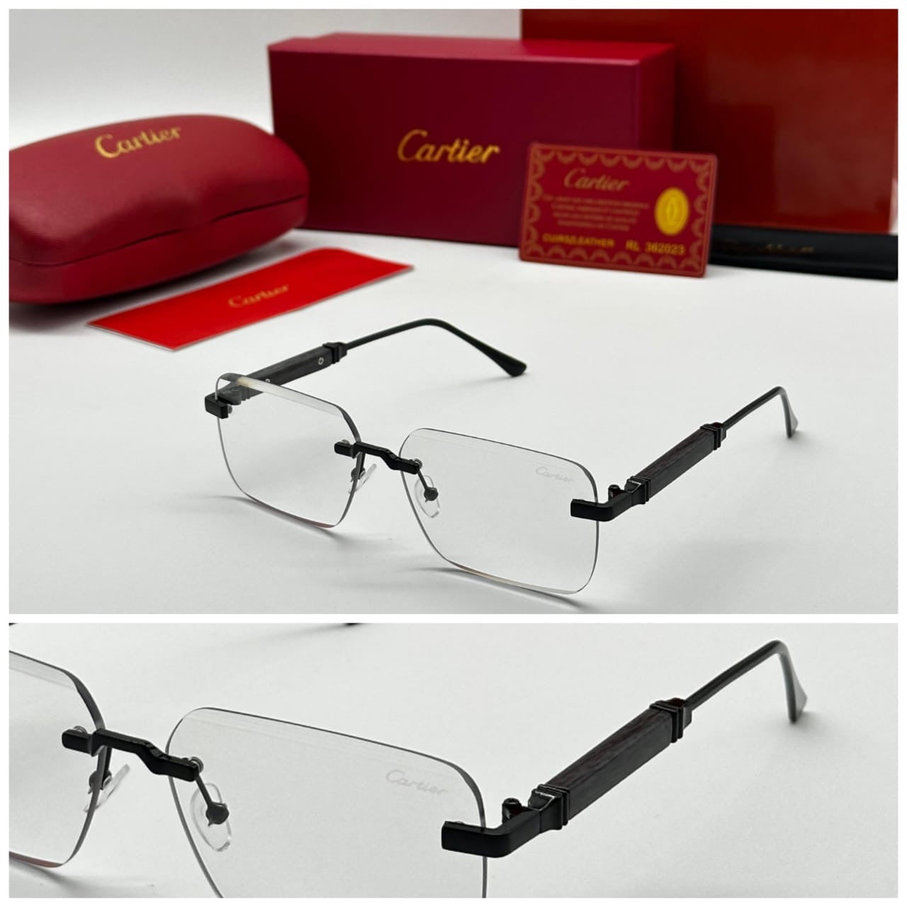 Cartier Rimless Frame