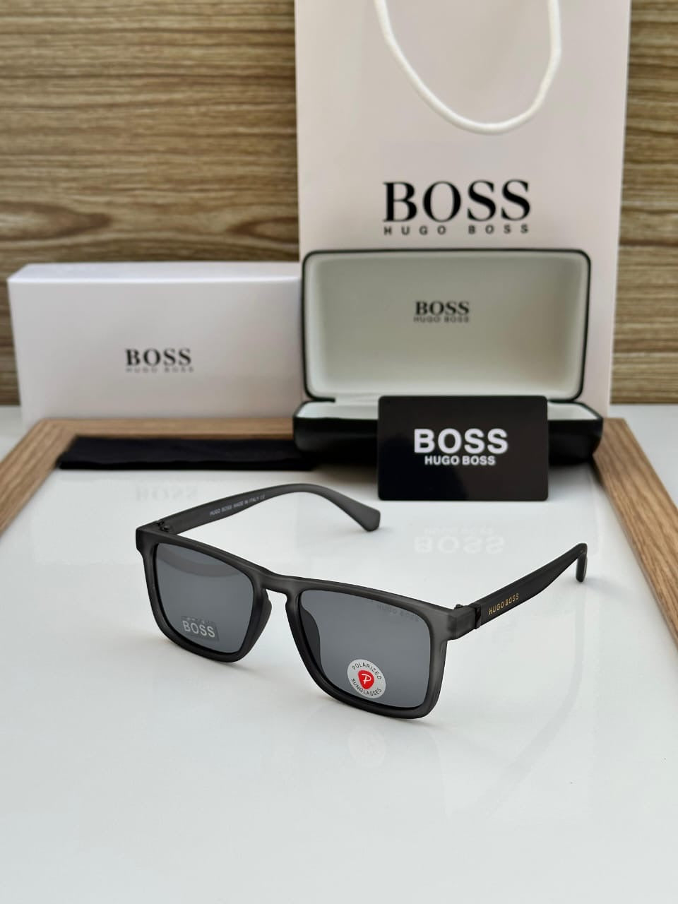 Hugo Boss Polarized Unisex Sunglasses