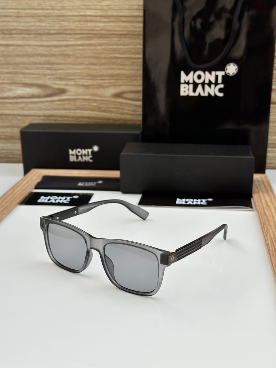 Mont Blanc Unisex Sunglasses