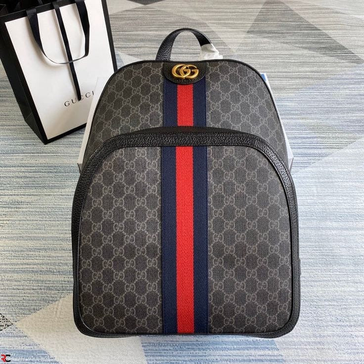 Gucci GG Supreme Ophidia Medium Backpack
