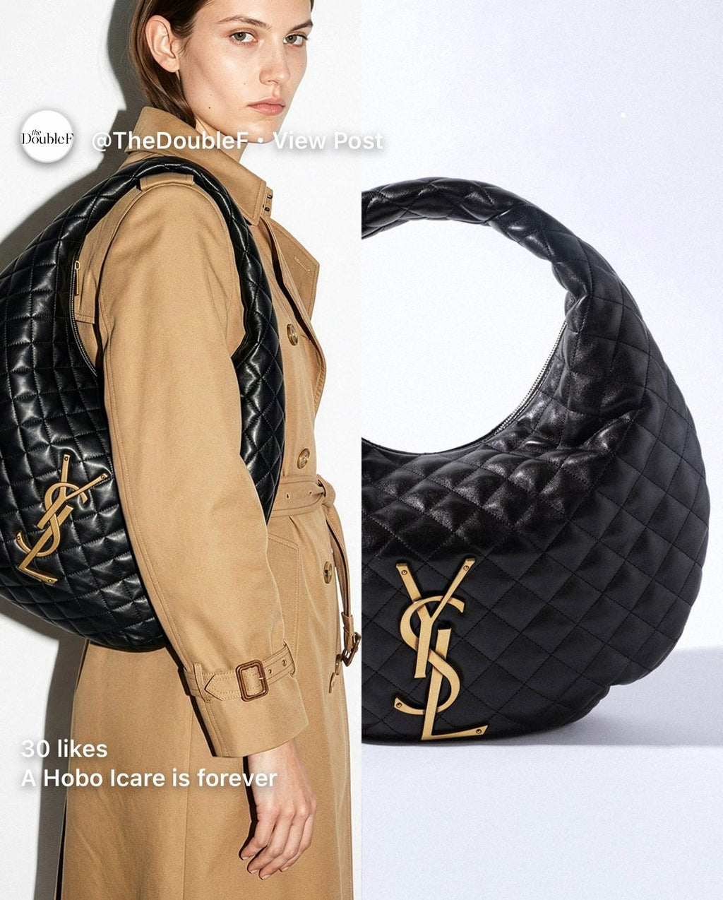 Ysl Nappa Leather