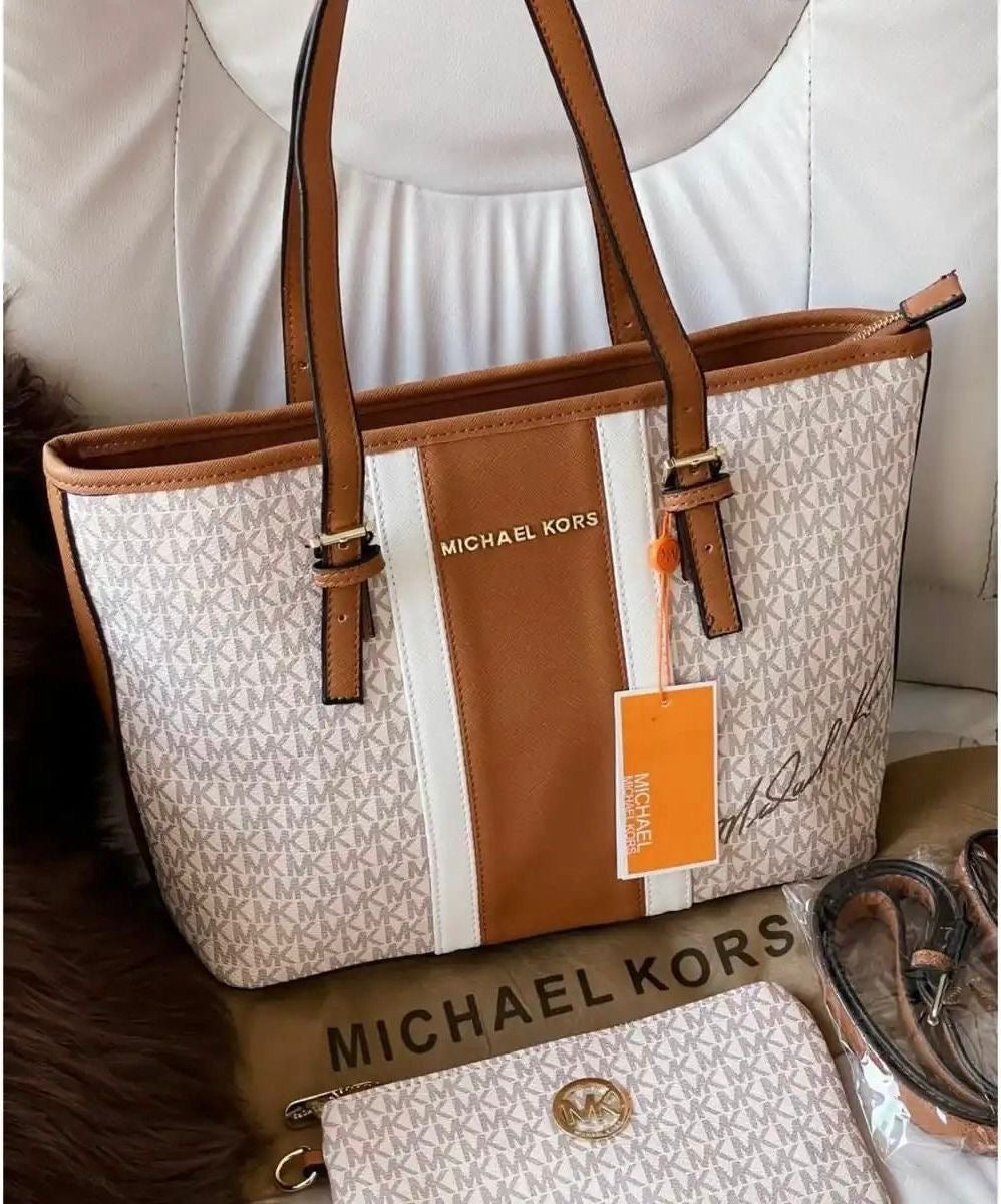 Michael Kors Signature Tote Combo