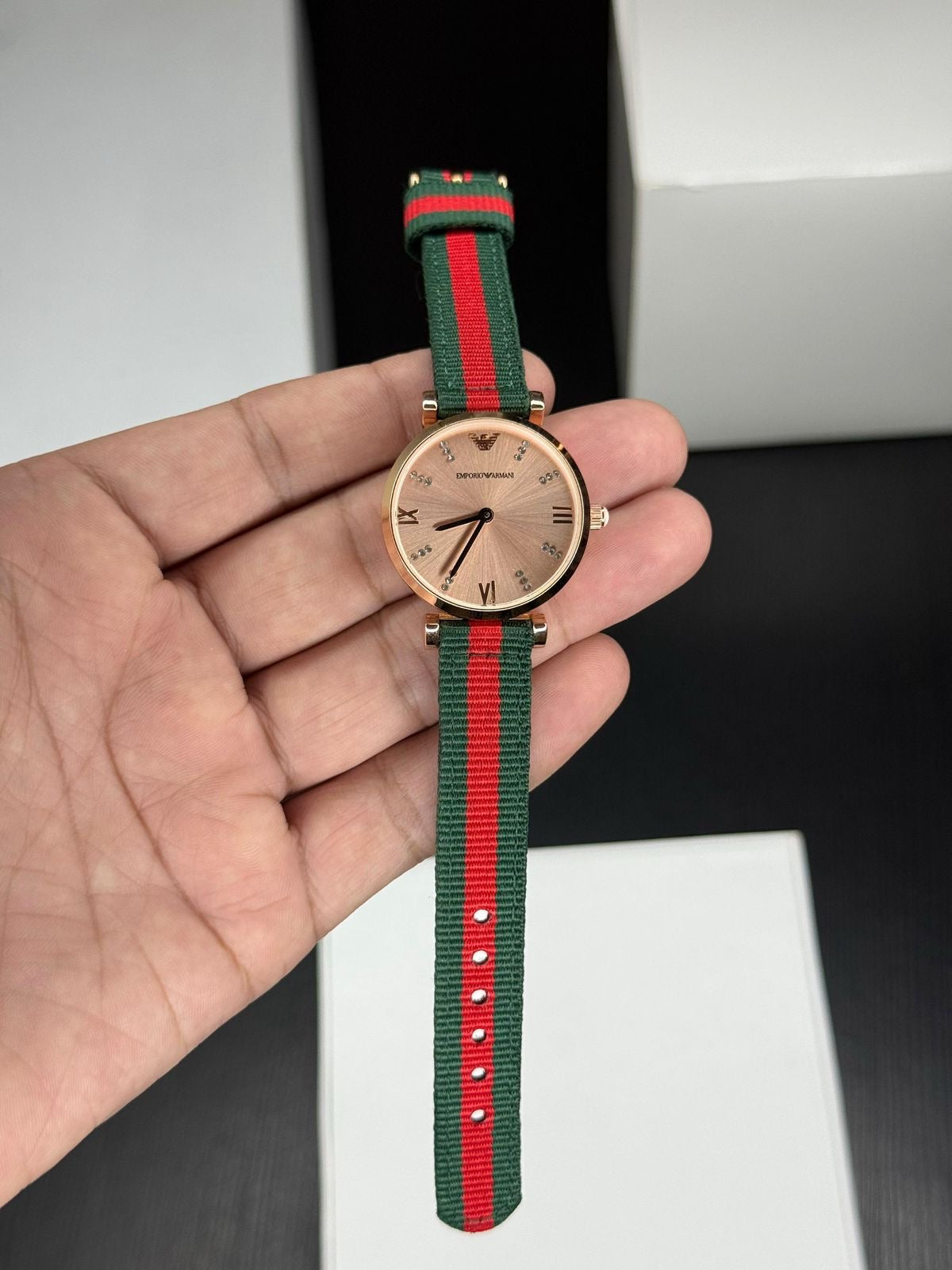 Emporio Armani Fabric Strap Edition