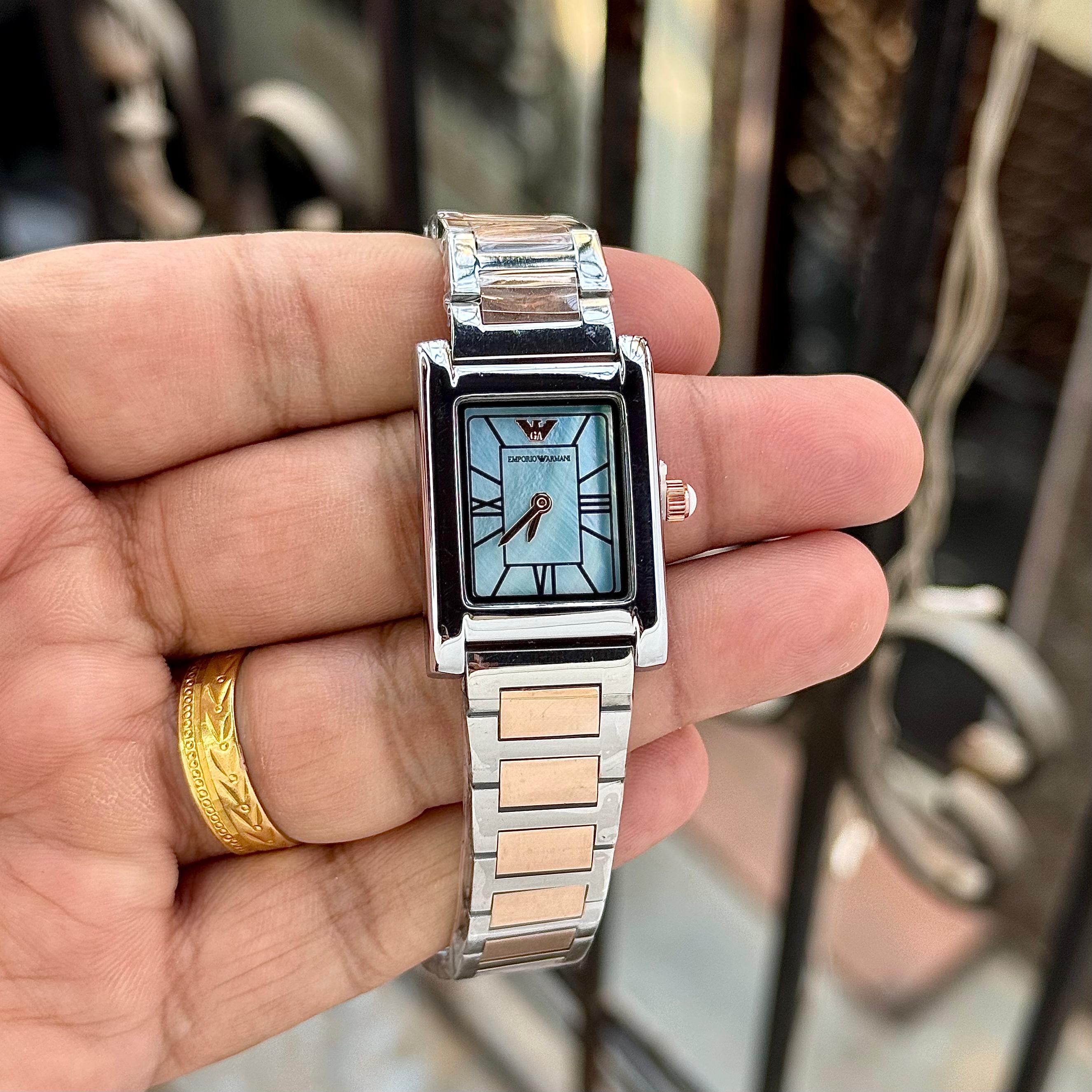 Emporio Armani Classic Rectangular