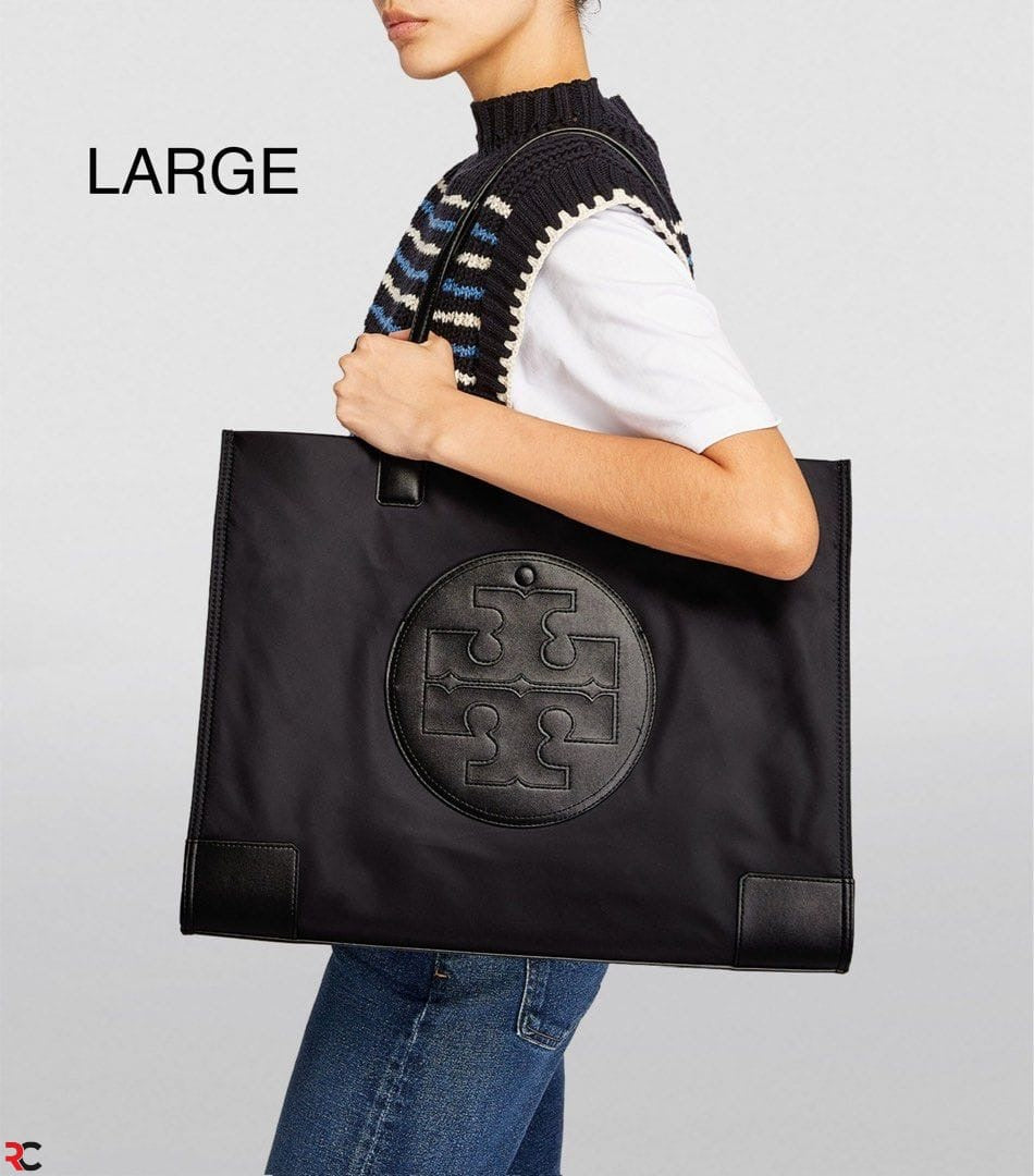 Tory Burch Ella Nylon Shoulder Tote Bag