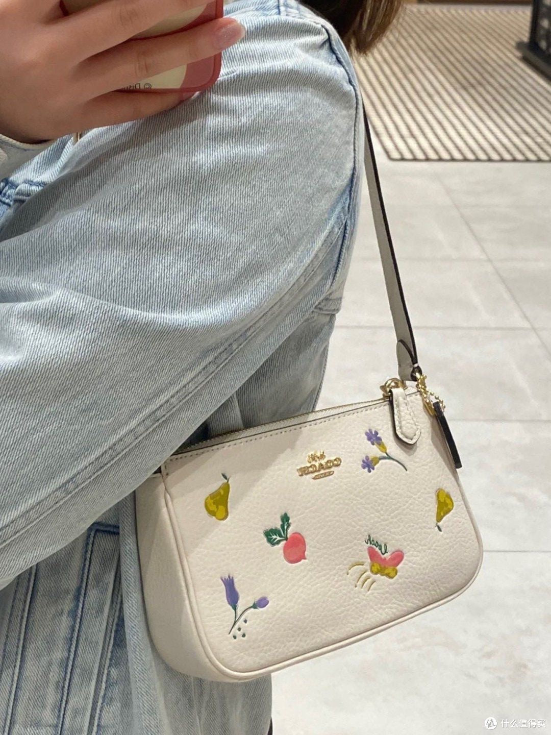 Coach Nolita Daisy Applique Bag