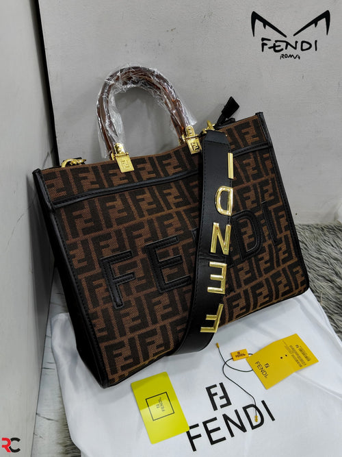 Fendi FF Large Sunshine Tote Bag