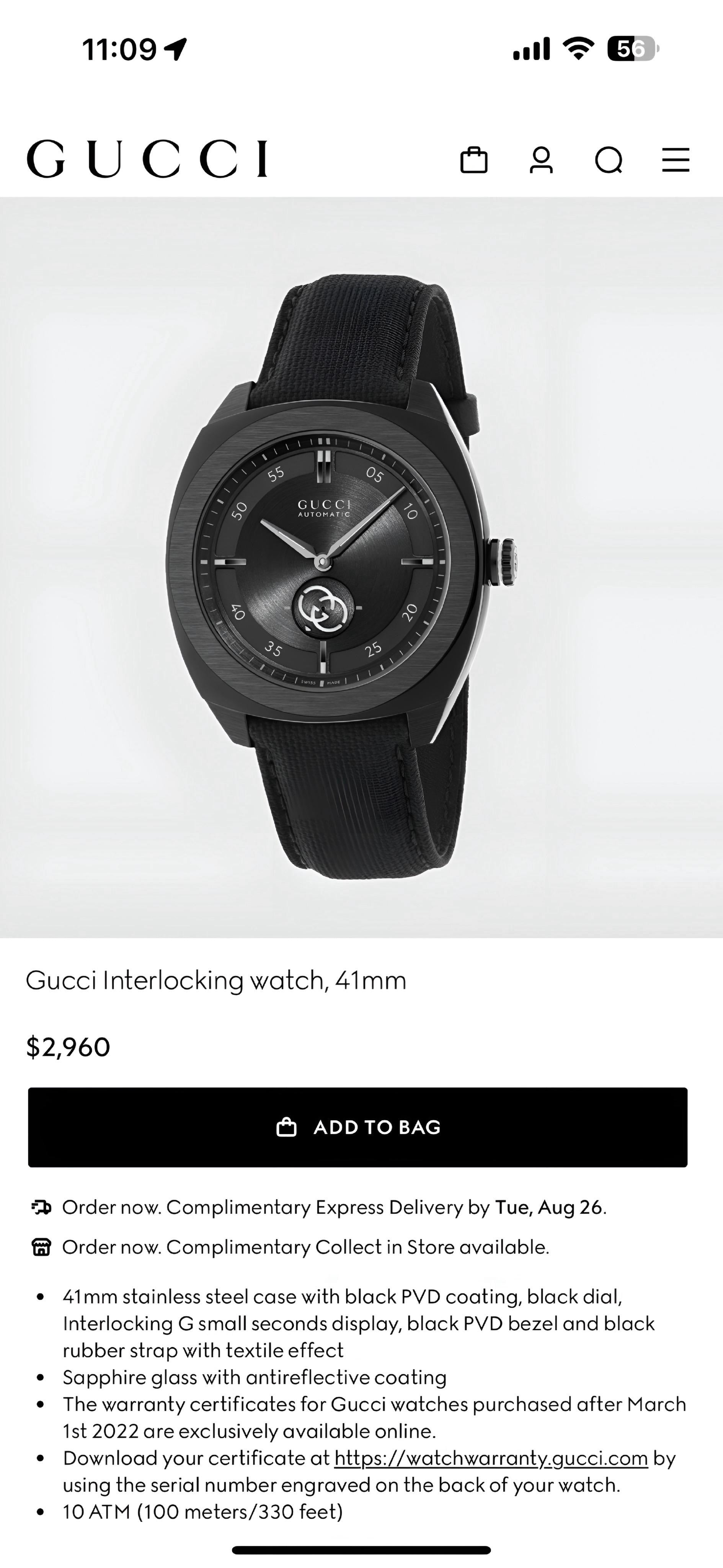 Gucci Interlocking Edition