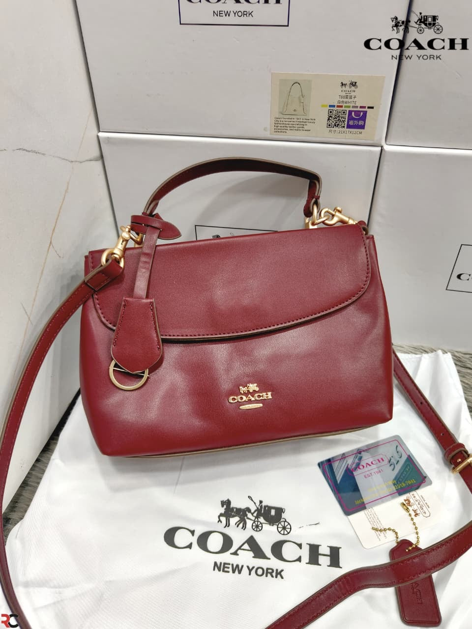 Coach Emory Top Handle Bag