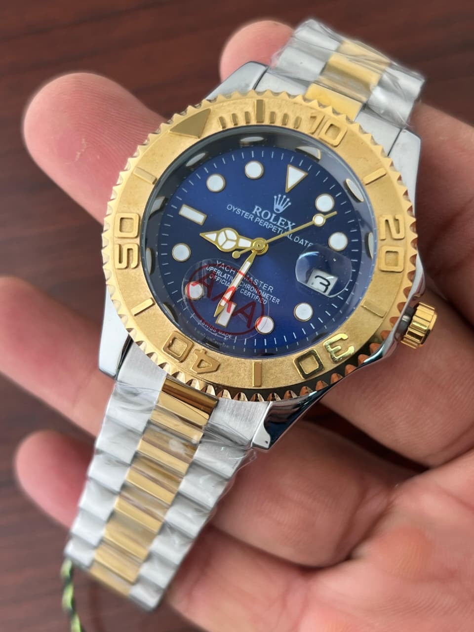 Rolex GMT II Ever gold silver