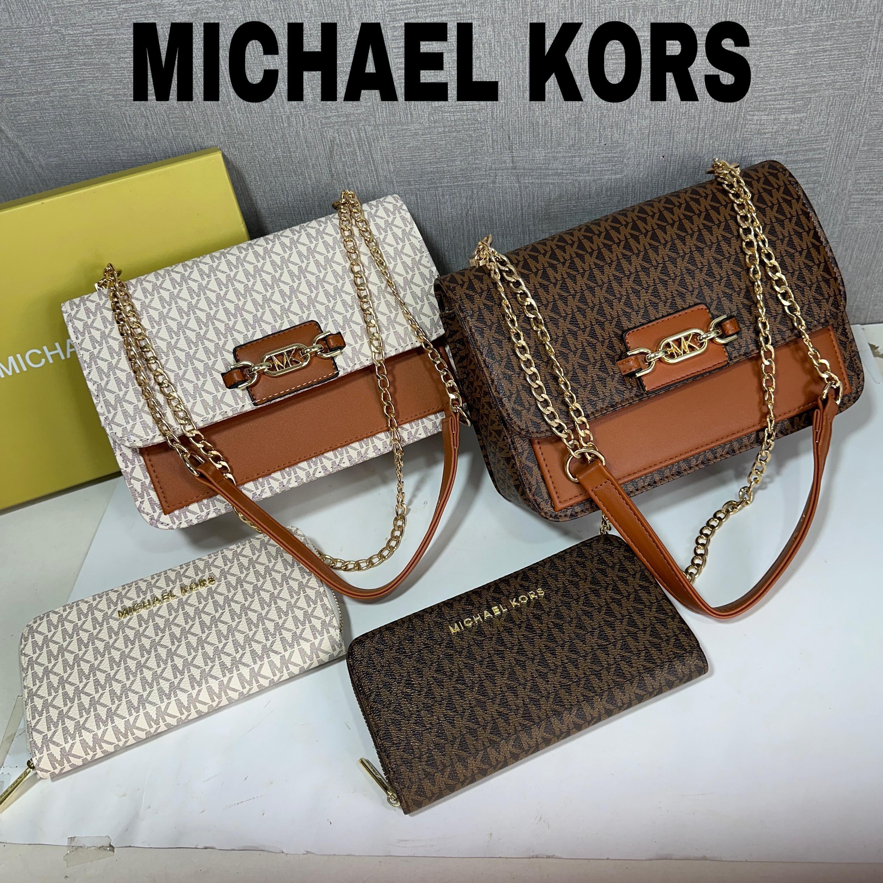 Michael Heather Large Logo Shoulder Bag