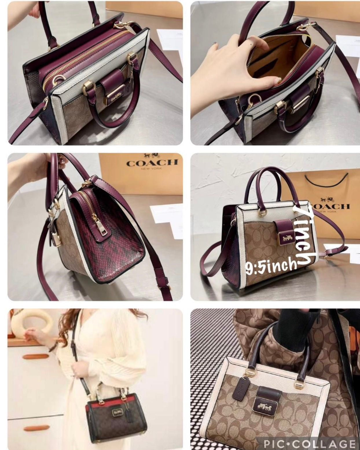 Coach Grace Carryall In Signature