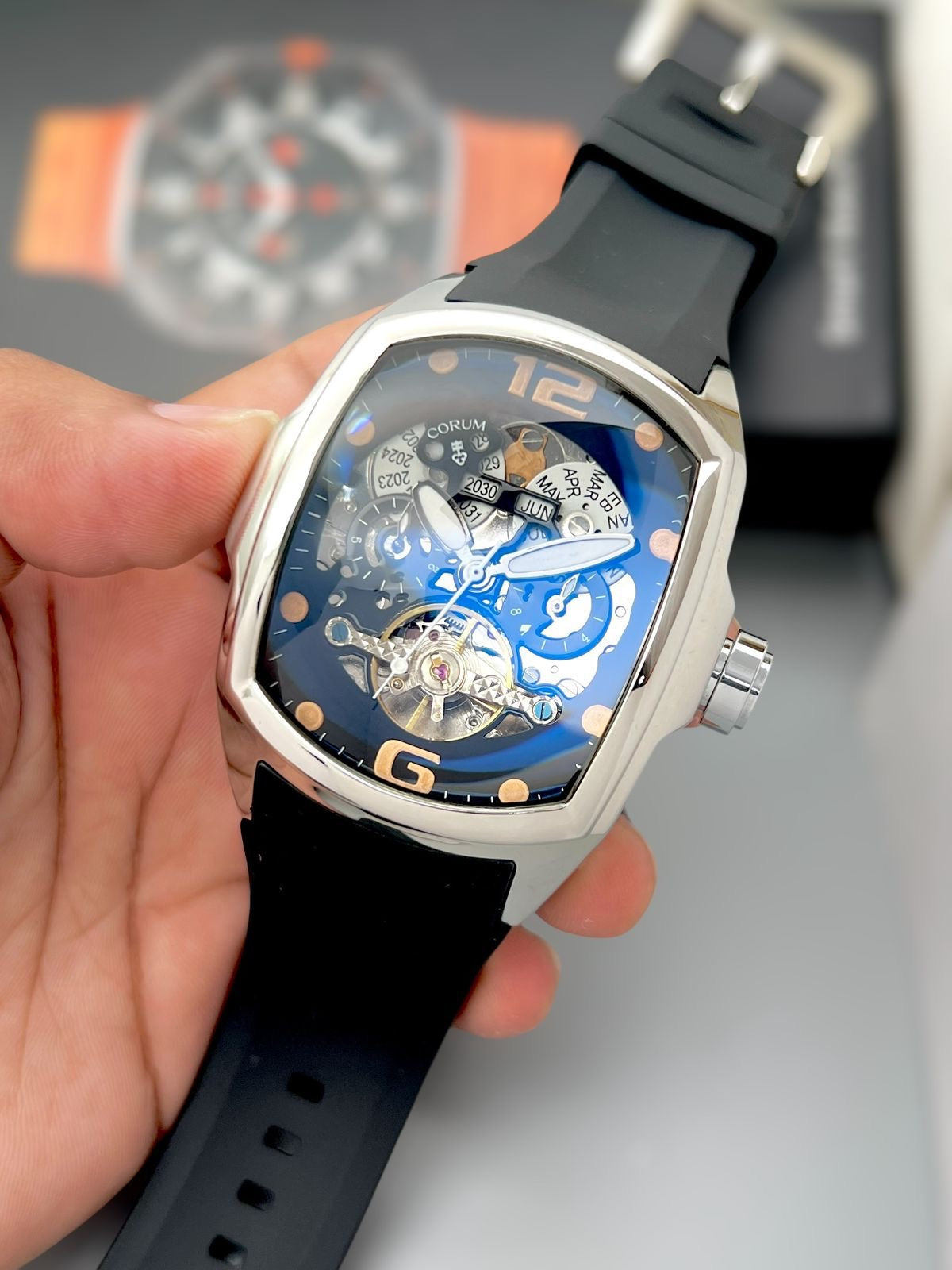 Corum Admiral Cup Silver Jual