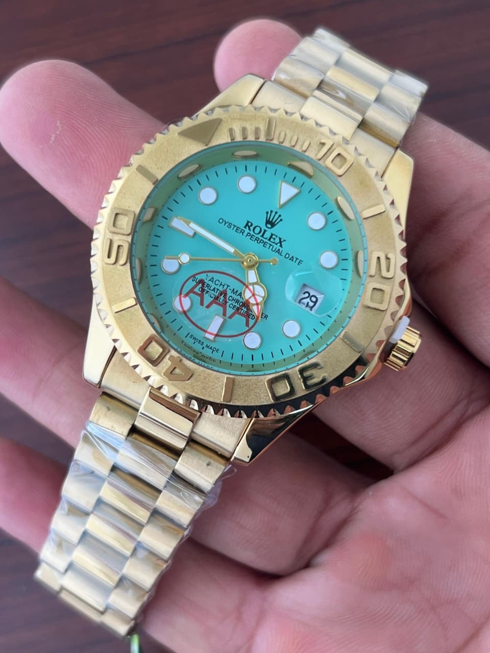 Rolex GMT II Ever gold silver