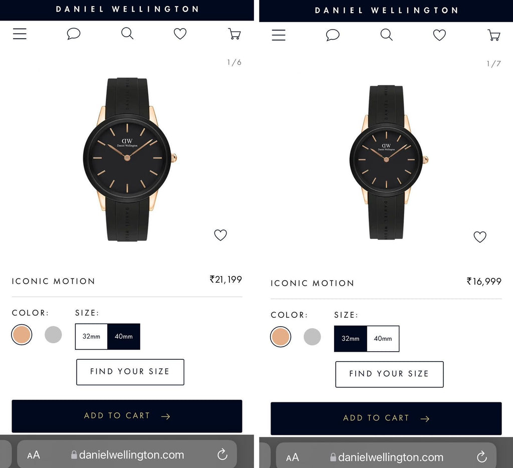 Daniel Wellington Couple Watch