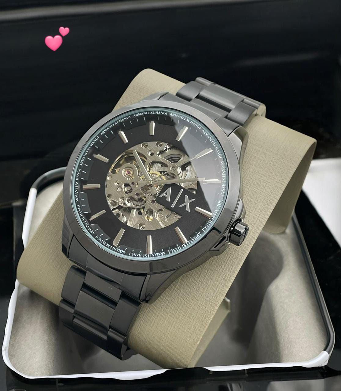 Armani Exchange Skeleton Dial Edition
