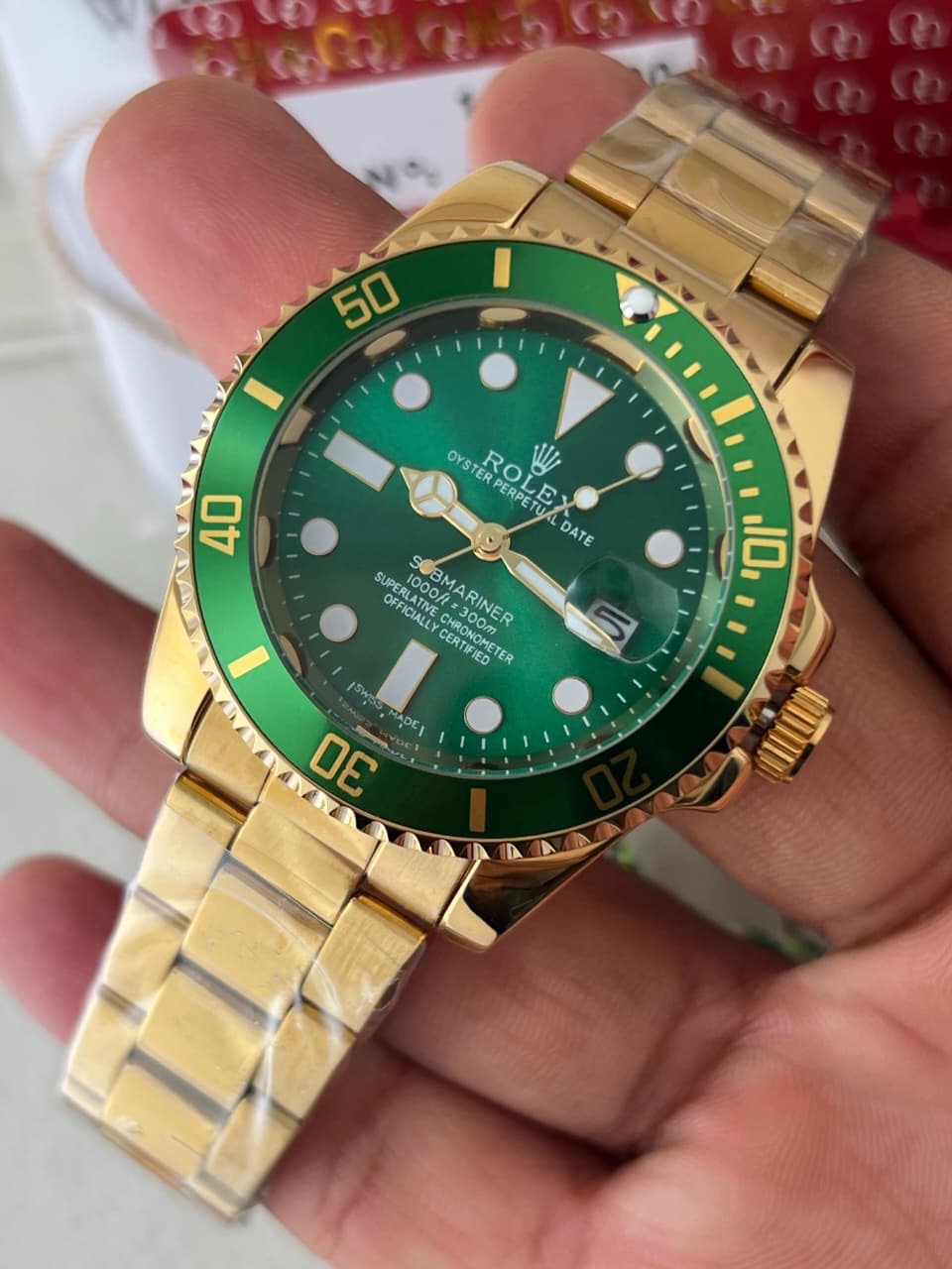 Rolex GMT II Ever gold silver