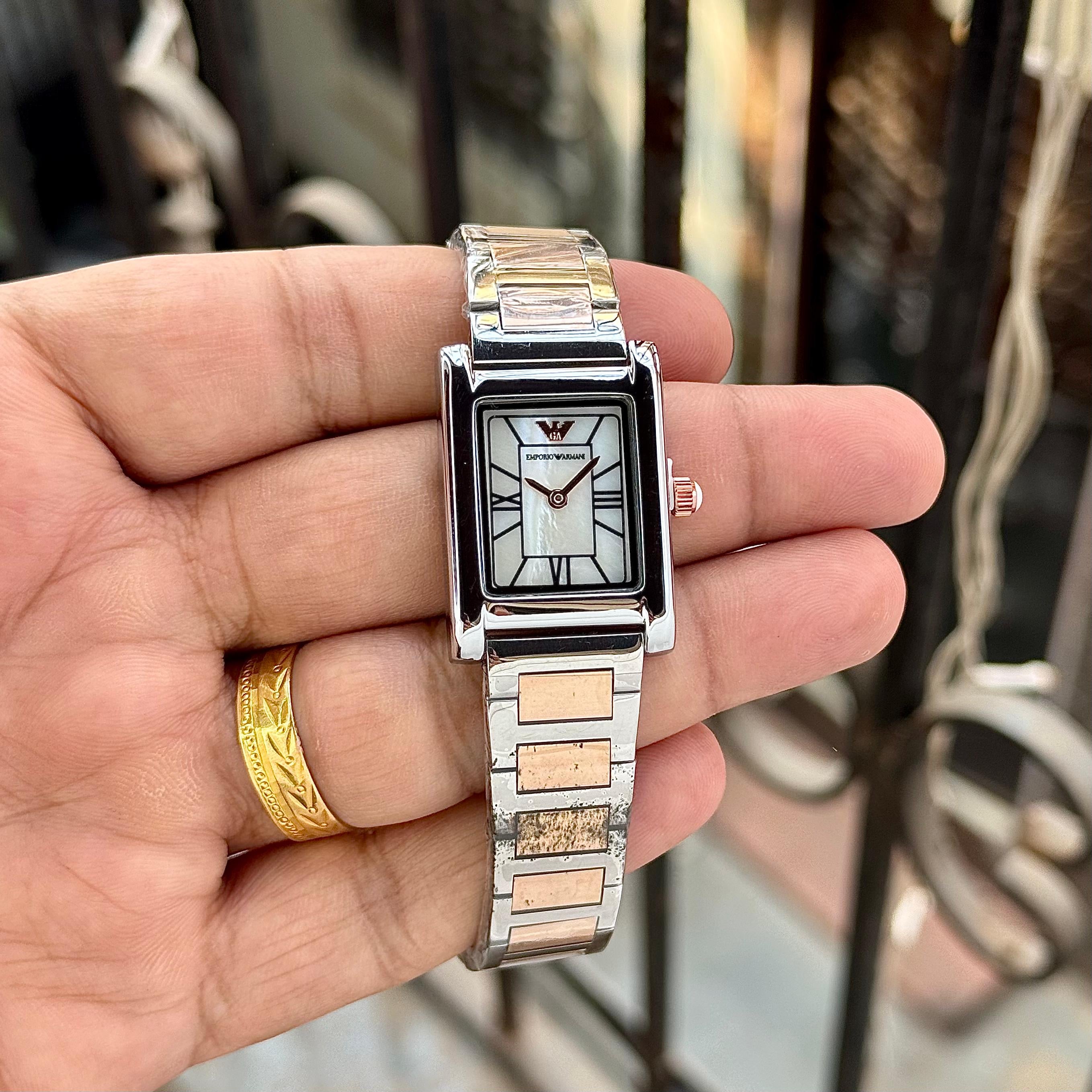 Emporio Armani Classic Rectangular