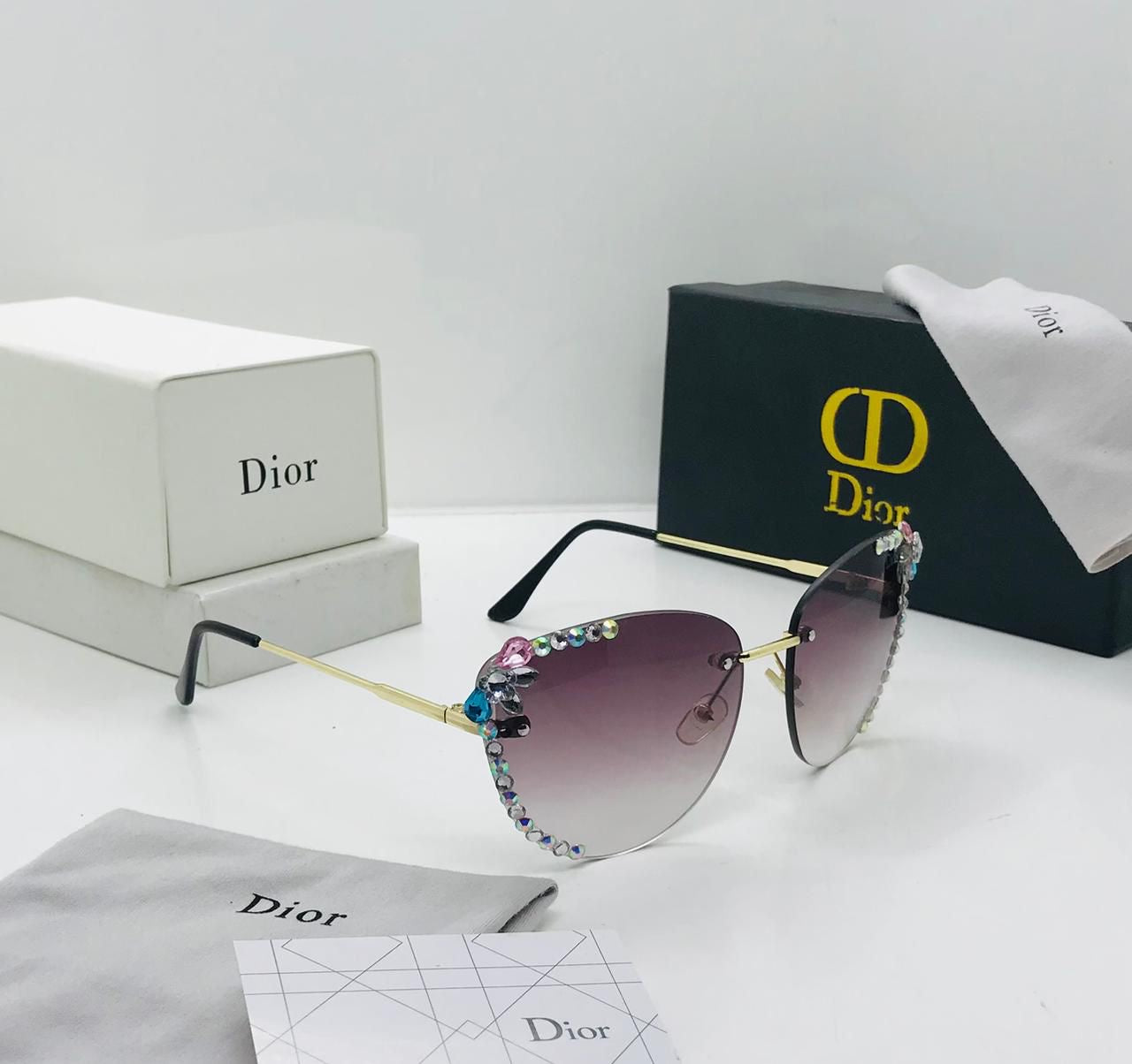 Dior Diamond Sunglasses