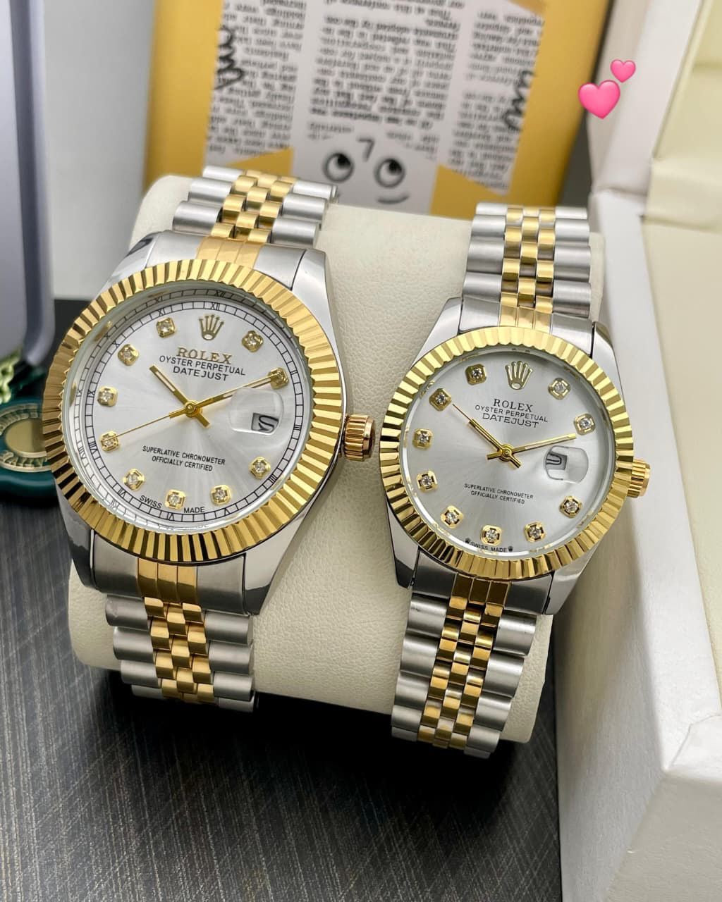 Rolex Datejust Couple Watch